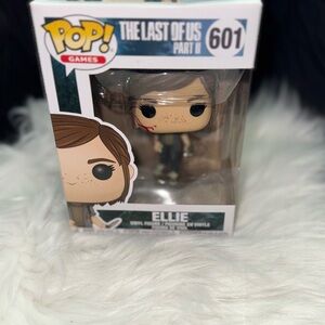 Funko Pop Games Figure with Brown Hair and Green Outfit